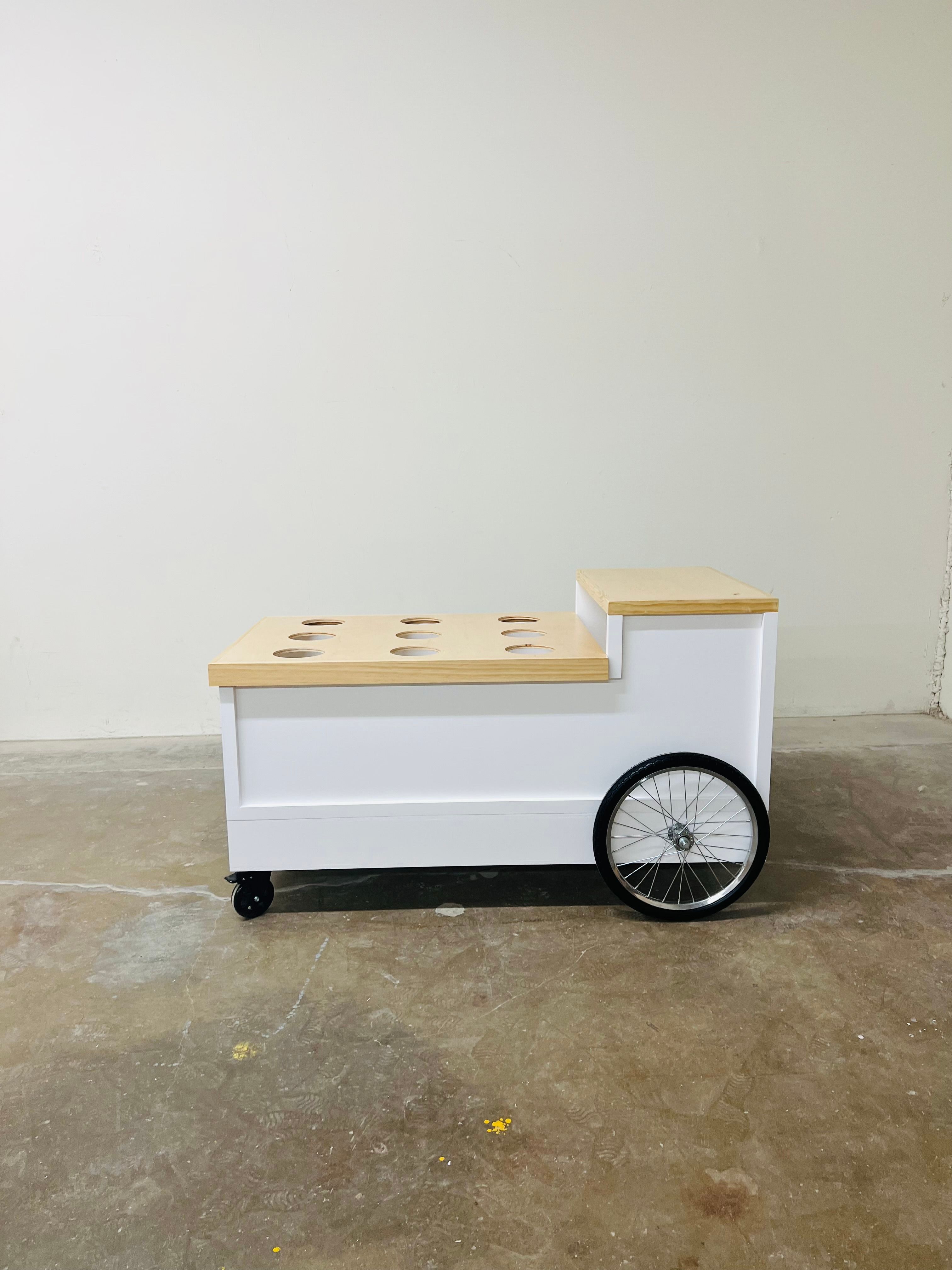 The Bloom Station Flower Cart